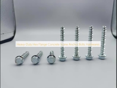 Heavy-Duty Hex Flange Concrete Screw Anchor Bolts Hardwares