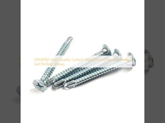 DIN18182 High-Quality Carbon Steel Cross Drive Zinc Plated Self-Drilling Screws