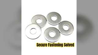 DIN9021 Large Flat Washer | Stainless Steel 304/316 Plain Washer for Industrial Applications 