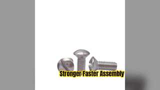 Vis fraisées augmentées fendues par acier inoxydable du traitement de passivation DIN 964