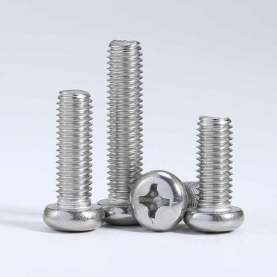 Buy Corrosion Resistant 304 Stainless Steel Screws M8 Cross Recessed Head Machine Screw online manufacture