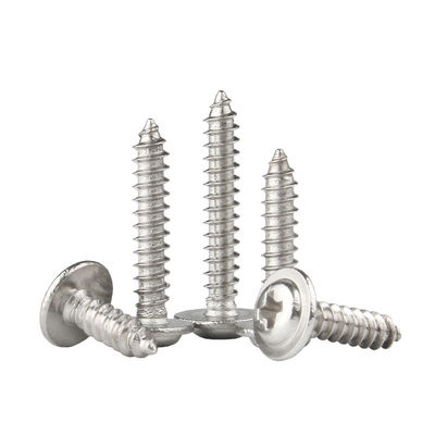 Buy Grade 10.9 Phillips Washer Head Screw M6 M8 Self Tapping Washer Head Screws online manufacture
