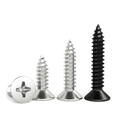 Buy Pan Flat Round Head Self Tapping Screws Corrosion Resistant M8 Screw online manufacture