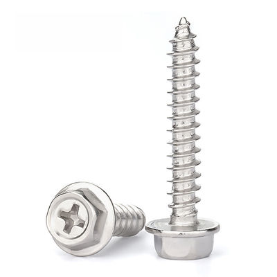 Buy Blue White Hex Head Self Tappers M2 - M10 Multipurpose Screw online manufacture