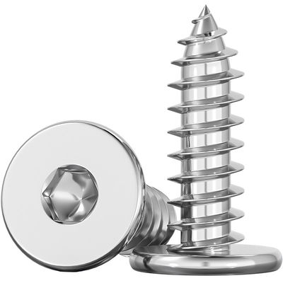 Buy Hexagonal Alloy Steel Screw Corrosion Resistant Flat Head Socket Screws M3.9 online manufacture