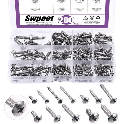 Buy Various Sizes Stainless Steel Screw Set Corrosion Resistant Set Screw Assortment online manufacture