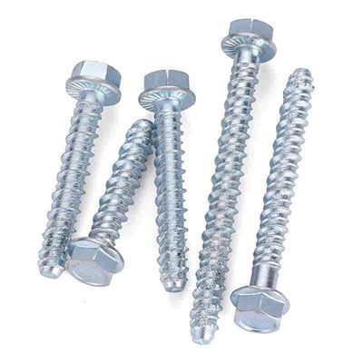 Buy Carbon Steel Concrete Anchor Bolts Self Tapping Flanged Hex Head Bolts online manufacture
