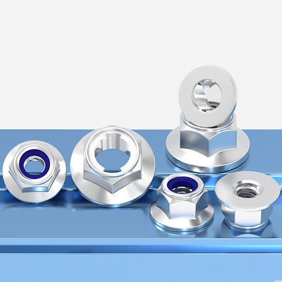 Buy Self Locking Hex Head Nut Grade 10.9 / Grade 12.9 Hex Flange Nuts online manufacture