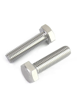 Buy Hex Head Stainless Steel Bolts M14 Zinc Plated Hex Bolts Grade 8.8 DIN933 online manufacture