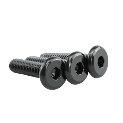 Buy Galvanized Hex Head Black Screws 1 Inch M3 X 20 Screw Corrosion Resistant online manufacture