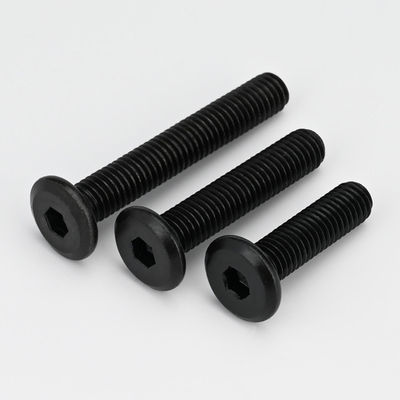 Buy Black Pan Head Screw Grade 4.8 M4 Hex Socket Screw 1 Inch High Strength online manufacture