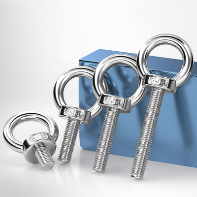 Buy Coarse Thread M10 Eye Bolts Oxidation Resistant Zinc Plated Eye Bolts online manufacture