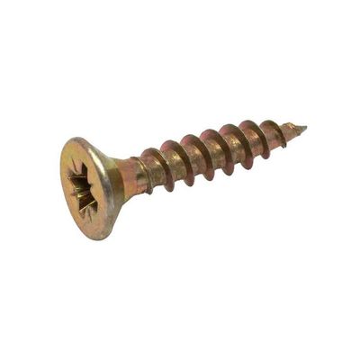 Buy Flat Head Yellow Zinc Screws Coarse Thread Phillips Bugle Head Drywall Screw online manufacture