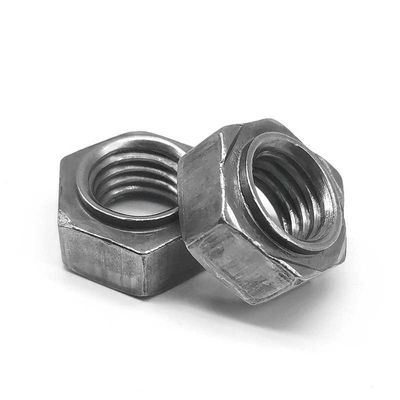 Buy 2B Stainless Steel Hex Nut Corrosion Resistant Hex Weld Nut 1/4 Inch online manufacture