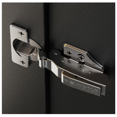 Buy Silver 110 Degree Opening Angle Full Overlay Cabinet Hardware With Guarantee online manufacture