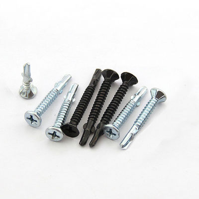購入 Flat Head Self Drilling Screw with 0.125 Inch Head Height for Building Applications and OEM Customized Service オンライン製造