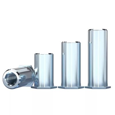 Buy 8.8 Grade Carbon Steel Galvanized Hexagon Head Blind Hole Rivet Stud with DIN Standard online manufacture