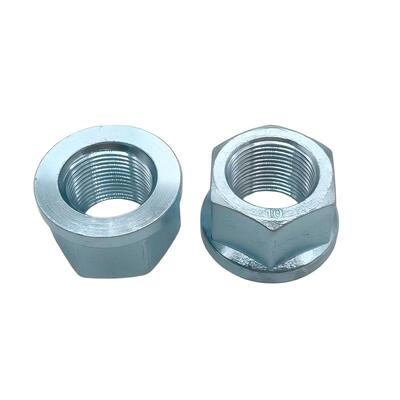 acheter DIN74361 Noix de moyeu de roue de la bride hexagonale zincée fabrication en ligne