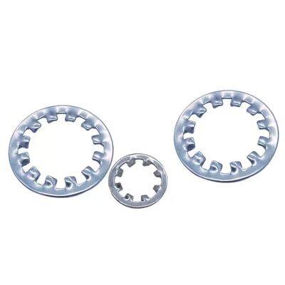 comprar Arruela de bloqueio de dente interno tipo DIN6797J de alta qualidade, aço inoxidável 304/316 Fabricação em linha