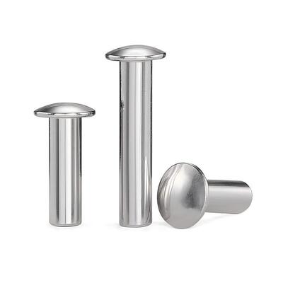 comprar GB873 Rebites métricos semi-tubulares com cabeça oval plana para exportação Fabricação em linha