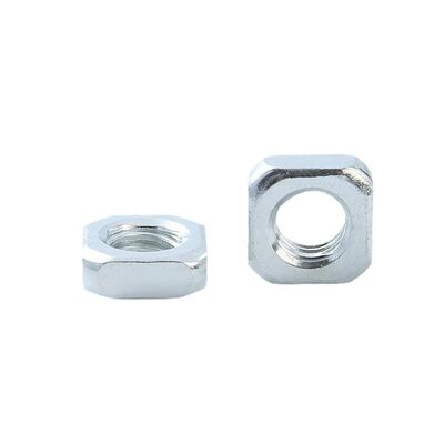 Buy High Strength Carbon Steel GB39 Square Nut with Electro Galvanized Surface for Secure Fastening online manufacture