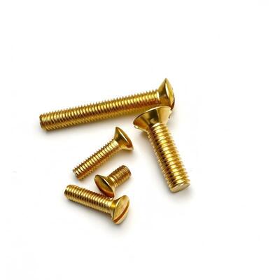 kopen Messing gesloten verhoogde tegenverzinkte machine kop Bolt met zinkgeplatte afwerking DIN 964 standaard online vervaardiging