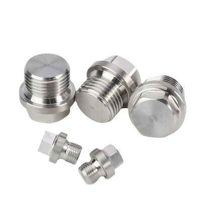 comprar DIN910 aço de carbono padrão Hexagon cabeça parafuso plug zincado para vedação à prova de vazamento Fabricação em linha
