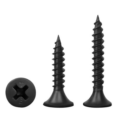 Customized Drywall Black Screw 13mm - 152mm Bugle Head Self Tapping Screws