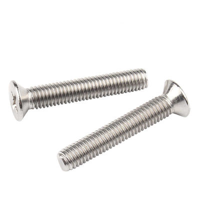 Customized Cross Recessed Screws M8 M10 Countersunk Flat Head Screws