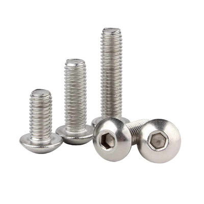 Grade 12.9 Pan Head Screw Customized Nickel Socket Screws M10