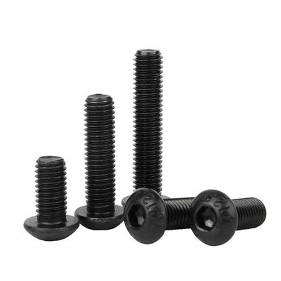 M3 Pan Head Screws Grade 12.9 Blackened Screws Fully / Half Threaded