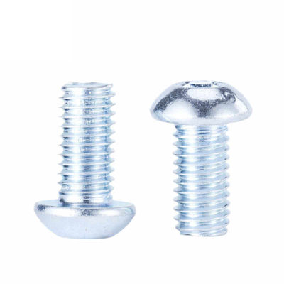White Pan Head Screws Grade 10.9 Coarse Thread Screws M3 General Purpose
