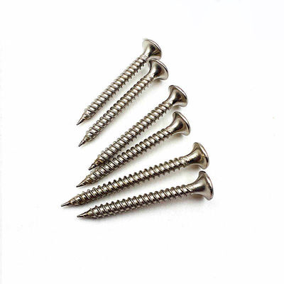 Stainless Steel Wood Working Screws Corrosion Resistant Dry Wall Screw Coarse Thread