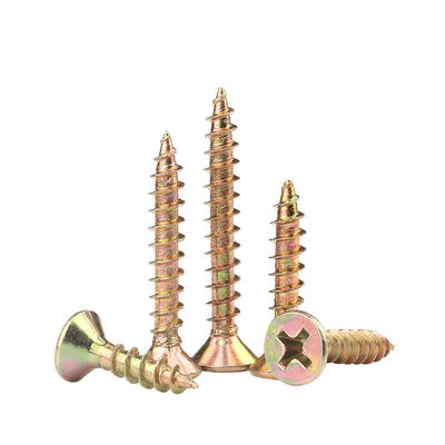 Carbon Steel Cross Recessed Tapping Screw Bugle Head Zinc Drywall Screws Corrosion Resistant