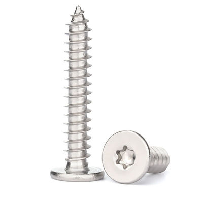 Customized Torx Head Cap Screw , Pan Head Flat Head Socket Cap Screw