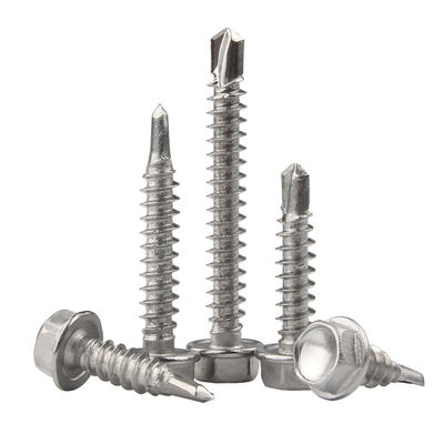 M2 - M10 Heavy Duty Metal Screws Hexagonal Screws With Washers