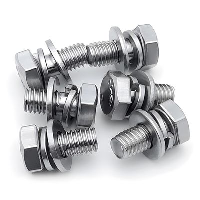 M2 - M16 Stainless Steel Hexagon Screw Customized Stainless Steel Hex Head Bolts