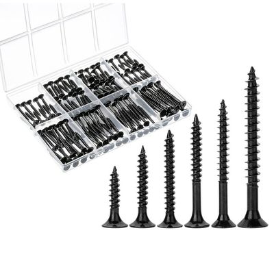 Rust Resistant Assorted Drywall Screws Durable Screw Assortment Kit Various Sizes