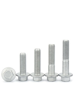 Half Threads Metric Hex Flange Bolts M3 - M36 Coarse Thread Bolt For Machinery