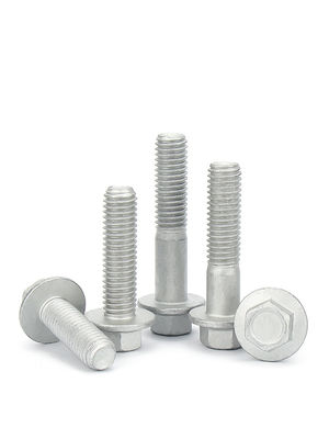 Stainless Steel Flanged Hex Bolts Grade 12.9 M10 Automotive Bolt Half Threads