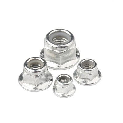 0.5 Inch Hexagon Lock Nut M2 - M12 Customized Hex Nut With Flange