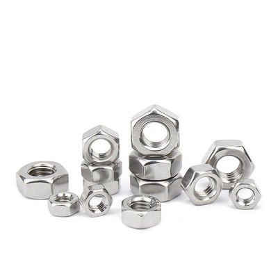 Carbon Steel Hex Head Nut M5 M6 Metric Hex Nuts For Heavy Duty Applications