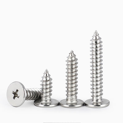 Phillips Head Self Tapping Screws Flat Head Self Tapper Screw For Wood