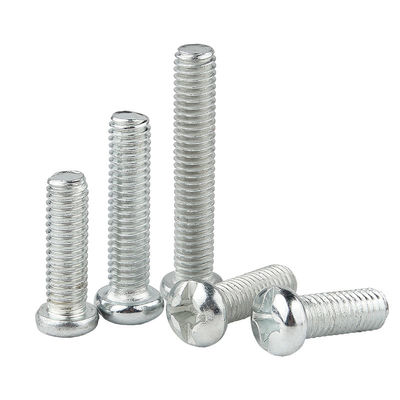 Cross Recessed Pan Head Screws M3 - M10 Screw 1 Inch Screw