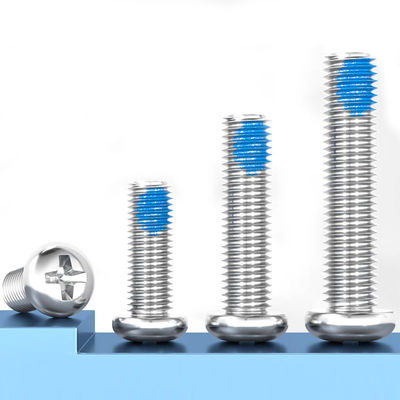 Customized Stainless Steel Machine Screws 6mm - 50mm Pan Head Phillips Screws