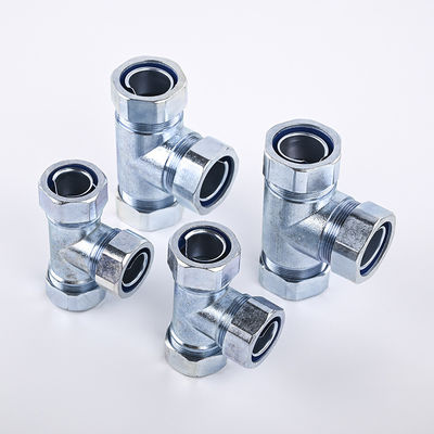 Three Way Quick Hose Connector Metric Thread Air Pipe Joint IP68