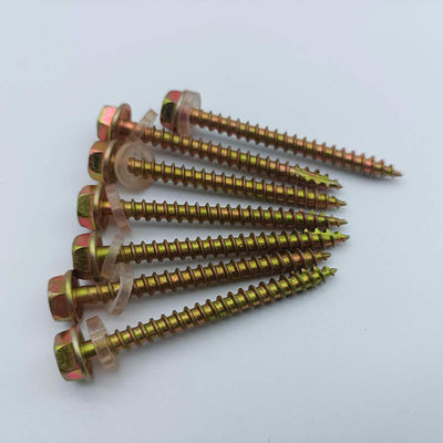 Hexagon Head Self Tapping Screw With Pvc Washer
