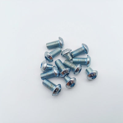 Grade 8.8 Carbon Steel Blue-White Zinc Hex Socket Pan Head Screws