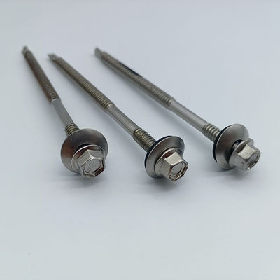 ISO Standard 316+435 Material Hexagon Flange Head Self Drilling Screw