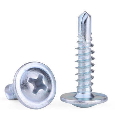 Fixing Aluminum Alloy Doors And Windows #8 Wafer Head Drilling Thread Cutting Screws